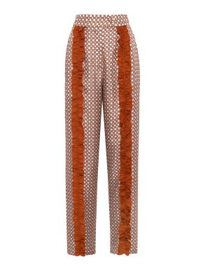 Lisou Elettra Printed Silk Trousers