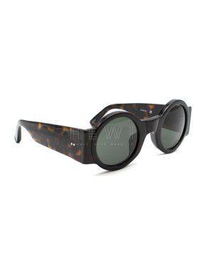 Dries Van Noten Tortoiseshell Round Sunglasses