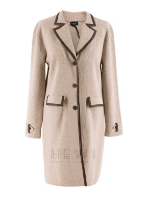 Snobby Sheep Milano Beige Wool Blend Coat