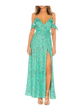 Lovers + Friends Mandy Wrap Maxi Dress