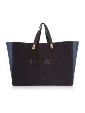 Marni Two-tone Suede and Leather Shopper