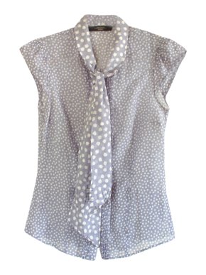 Weekend MaxMara Tie-Neck Sleeveless Blouse