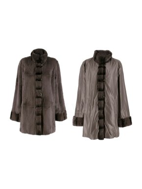 Basler Luxurious Reversible Waterproof Long Fur Coat