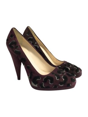 Prada leopard print pumps
