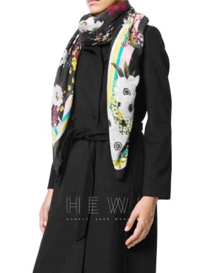 Dolce & Gabbana floral silk scarf