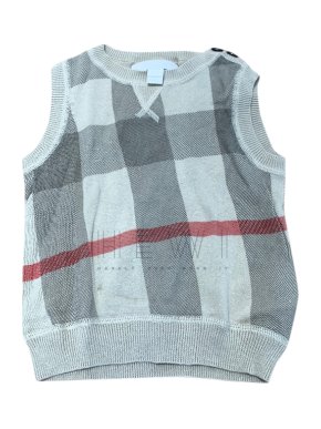 Burberry Baby 6-9 months nova check vest