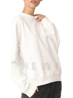 Adidas X Alexander Wang Logo Crew Sweatshirt