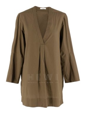 Tome Poplin V-Neck Tunic 1