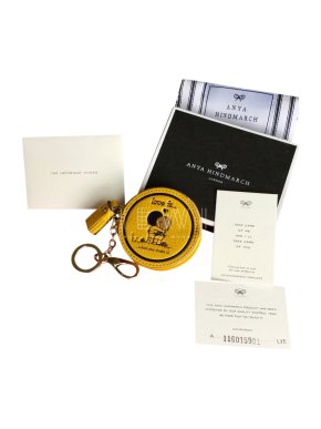 Anya Hindmarch Love Is Yellow Coin Purse