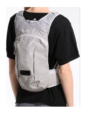 Adidas x Stella McCartney Reflective shell and mesh backpack