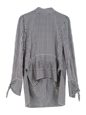 Petar Petrov Striped Silk Blouse