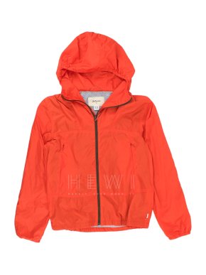 Bellerose Hyno Puffer Jacket In Neon Orange