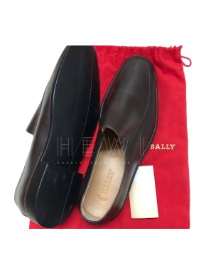 Bally Mocha Leather Men's Loafers