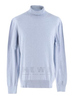 Doriani Blue Roll Neck Jumper