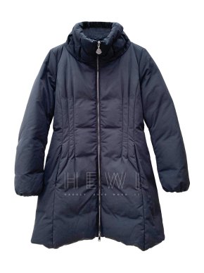 Moncler Black ‘Renne’ A line Down Coat