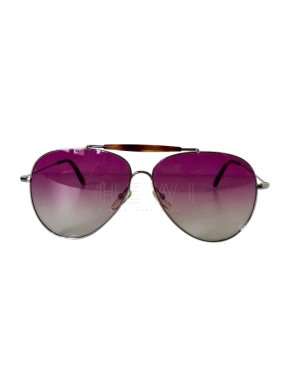 Valentino Rose Gradient V120S Aviator Sunglasses