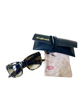 Lena Hoschek Square Tortoiseshell Sunglasses