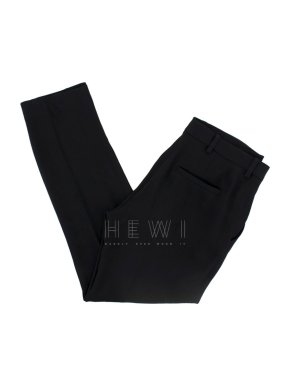 Vanessa Bruno Black Crepe Tailored Trousers 1