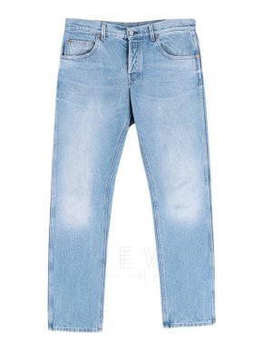 Gucci Men's Blue Straight cut jeans
