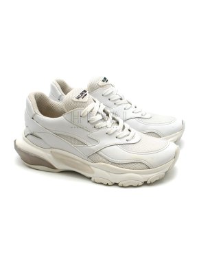 Valentino Garavani bounce white leather sneakers
