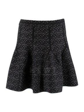 Antonio Berardi Virgin Wool Blend Mini Skirt