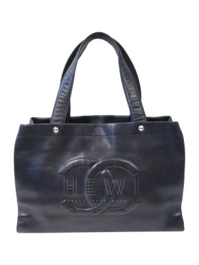 Chanel Caviar Leather Black Shopper