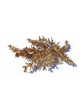 Carolina Chammas Lavender Foliage Hair Comb