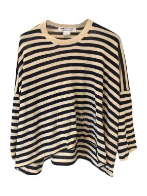 Comme Des Garcons Striped Oversize Top