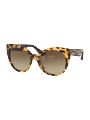 Miu Miu Light Havana Tortoiseshell Sunglasses