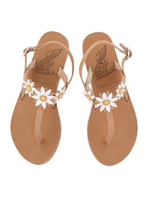 Ancient Greek Sandals X Fabrizio Viti Natural Sylvie Leather Sandals