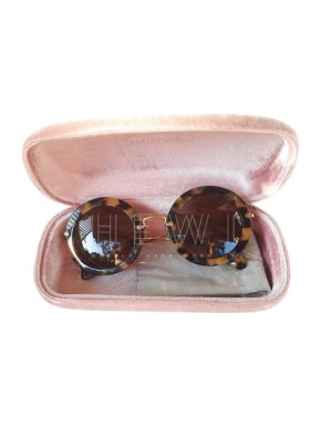 Miu Miu Round Havana Sunglasses