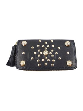 Temperley Gold Studded Zip Around Wallet