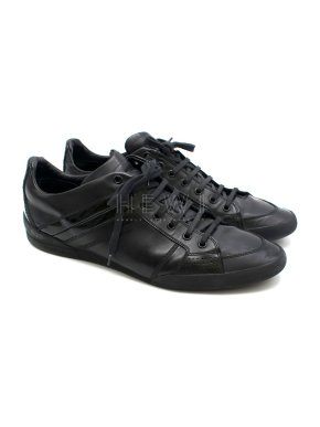 Dior Men's Black Leather Sneakers