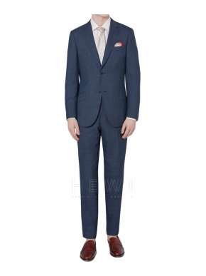 Thom Sweeney Blue Tailored Suit