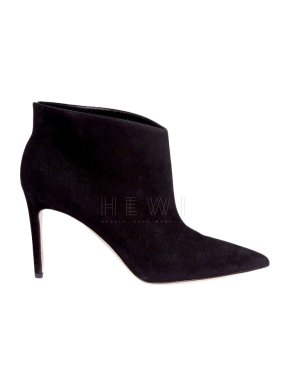 Gianvito Rossi Black Suede Ankle Boots