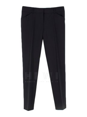 Dolce & Gabbana Black Straight Leg Trousers