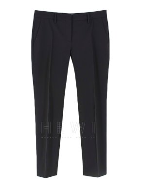 Prada Black Straight Leg Trousers