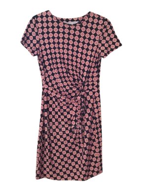Diane Von Furstenberg Silk jersey Printed Dress, US 8