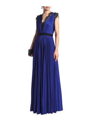 Catherine Deane Griffin satin full length gown