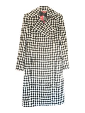 Michele Miglioni Couture Houndstooth Vintage Coat