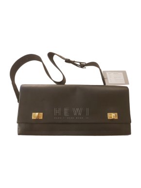 Max Mara Black Leather Long Shoulder Bag