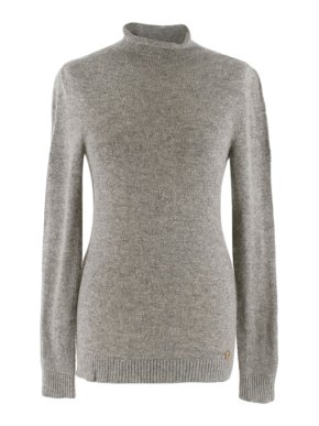 Gucci High Neck Grey Cashmere Jumper
