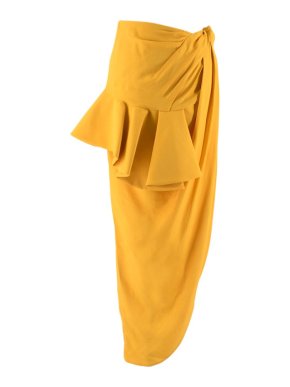 Jacquemus Yellow La Jupe Sole Skirt