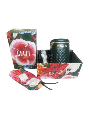 Gucci Green Quilted Leather Wrapuntata belt/shoulder bag