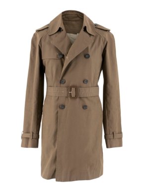 J. Lindeberg Brown Belted Trench Coat