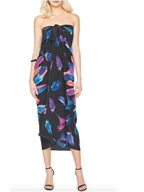 Gottex Rerverie Feather Print Pareo