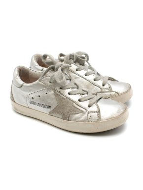 Bonpoint x Golden Goose Metallic Superstar Trainers