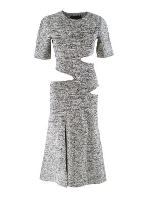 Proenza Schouler Cut-Out Stretch Knit Dress