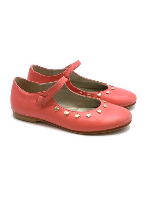 Bonpoint Heart-Studded Mary Janes