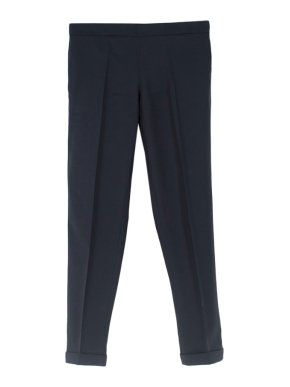 The Row Blue Wool Tailored Pants